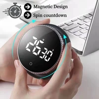 magnetic led digital kitchen timer for cooking shower study self regulating rotary countdown alarm clock kitchen gadget sets