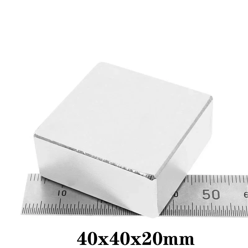 

Мощный магнитный блок 40x40x20 мм