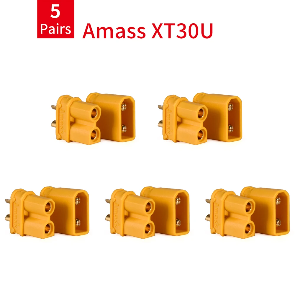 9IMOD 5/10 пар XT60 XT30 XT90 T-plug штекерные гнездовые разъемы Amass XT30U XT60H T для батареи Lipo RC