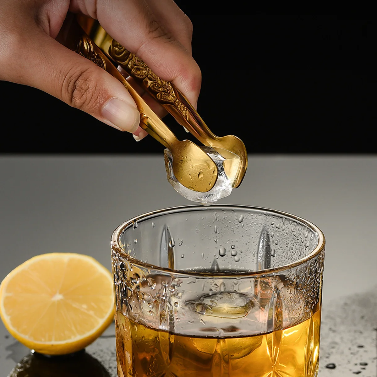 WORTHBUY Щипцы из нержавеющей стали с розовым дизайном. Экологичная металлическая