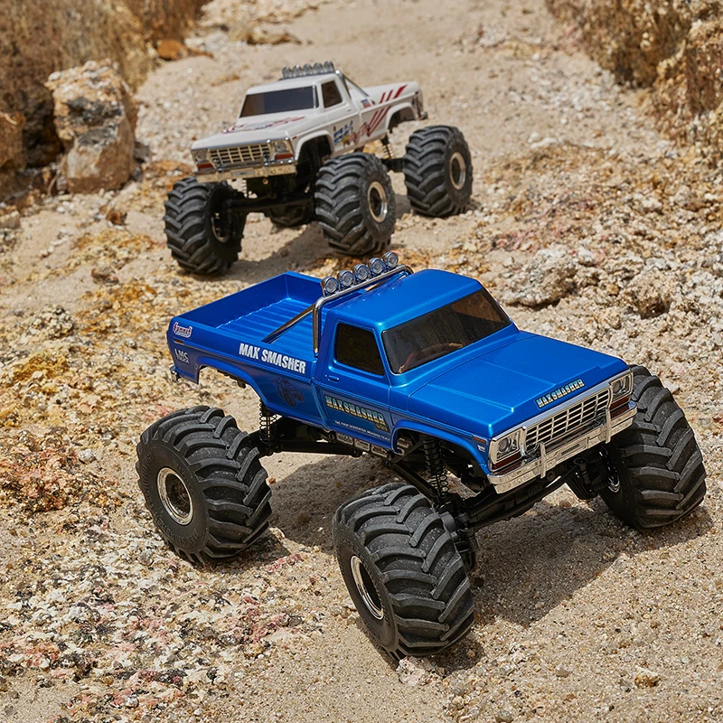 FMS Новое поступление 1/24 FCX24 MAX Smasher Радиоуправляемая машина Bigfoot 4WD пикап грузовик