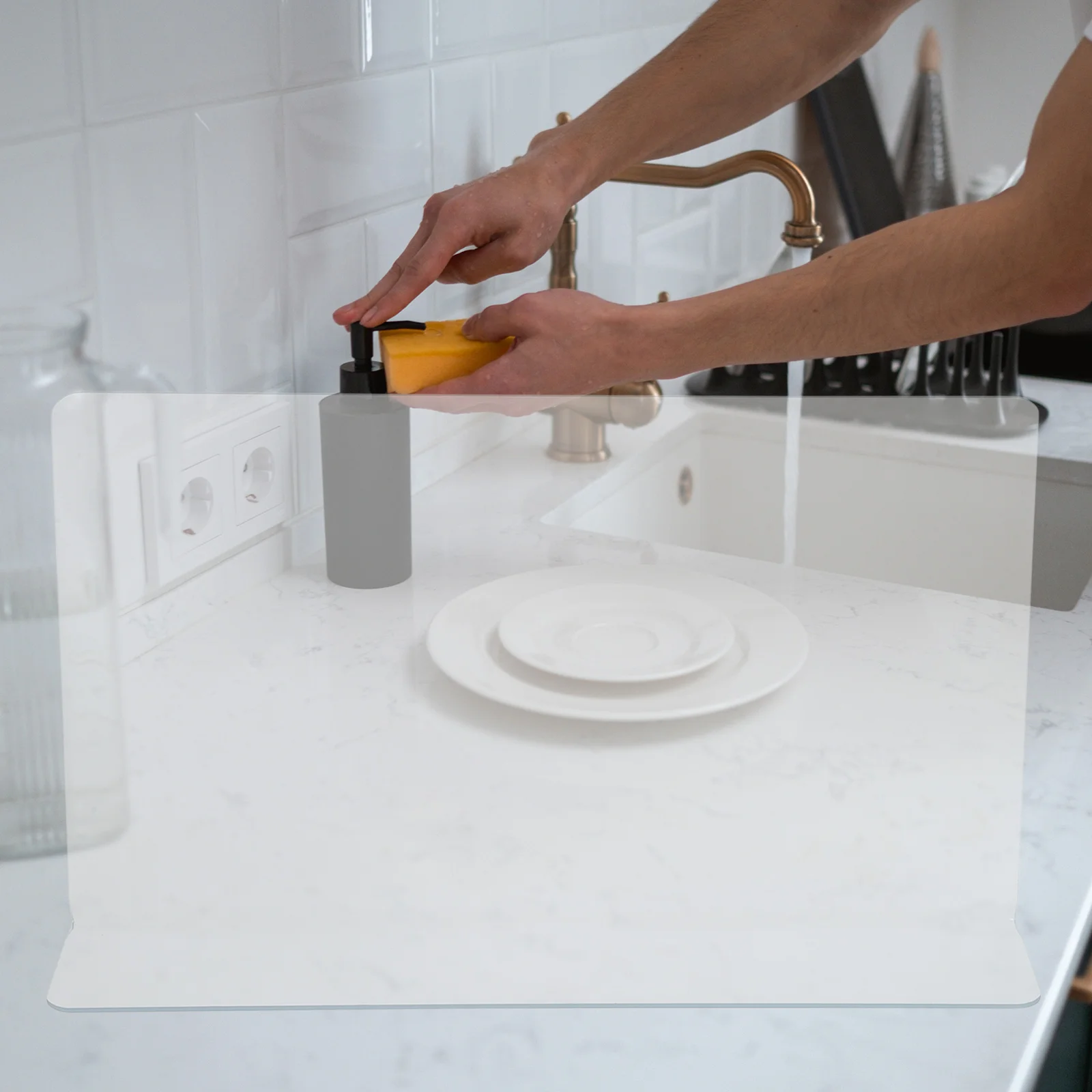 Брызговик для ванны смеситель душа бытовые принадлежности ванной комнаты