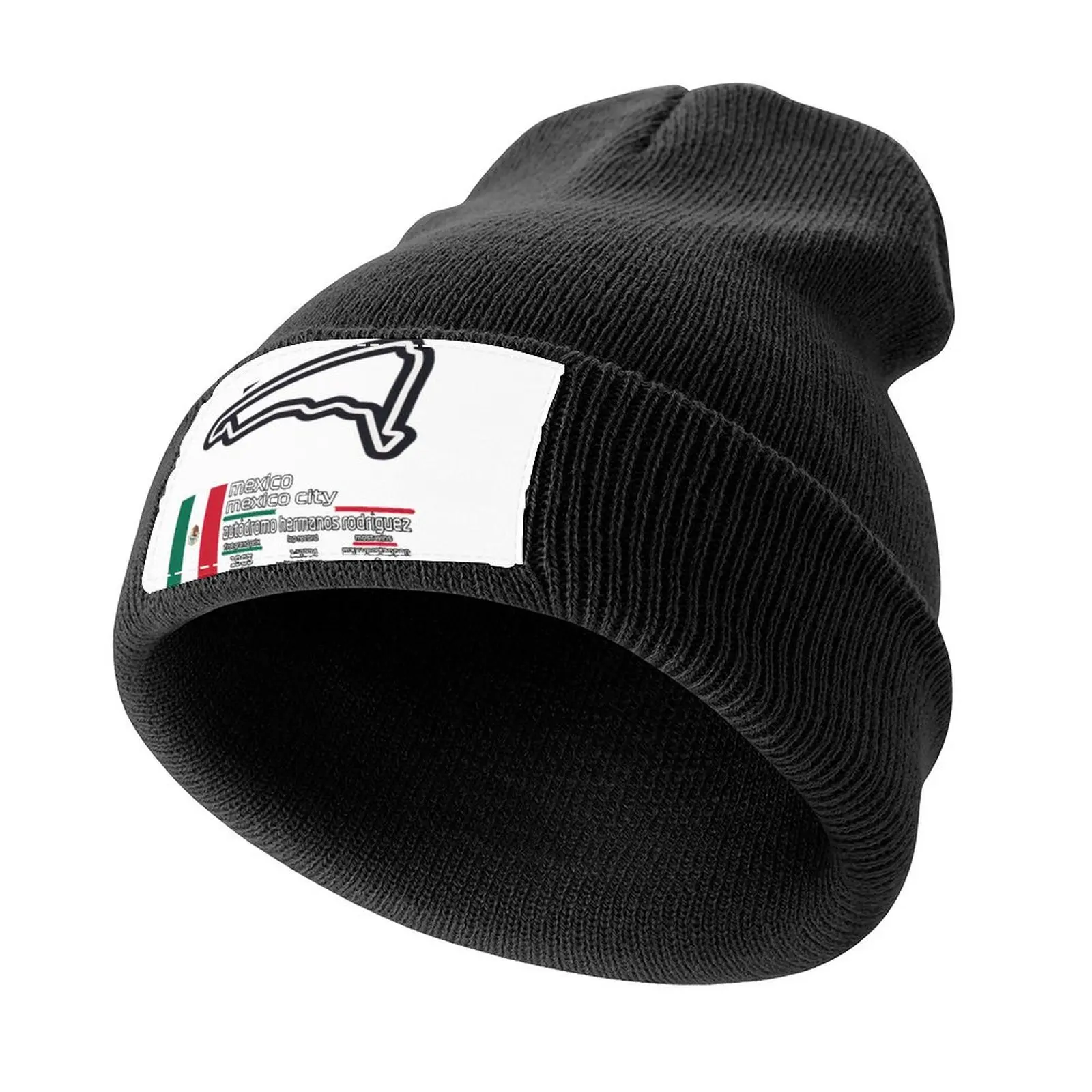 Mexico City F1 Records (Autódromo Hermanos Voi) Вязаная кепка с термозащитным козырьком Модная икона
