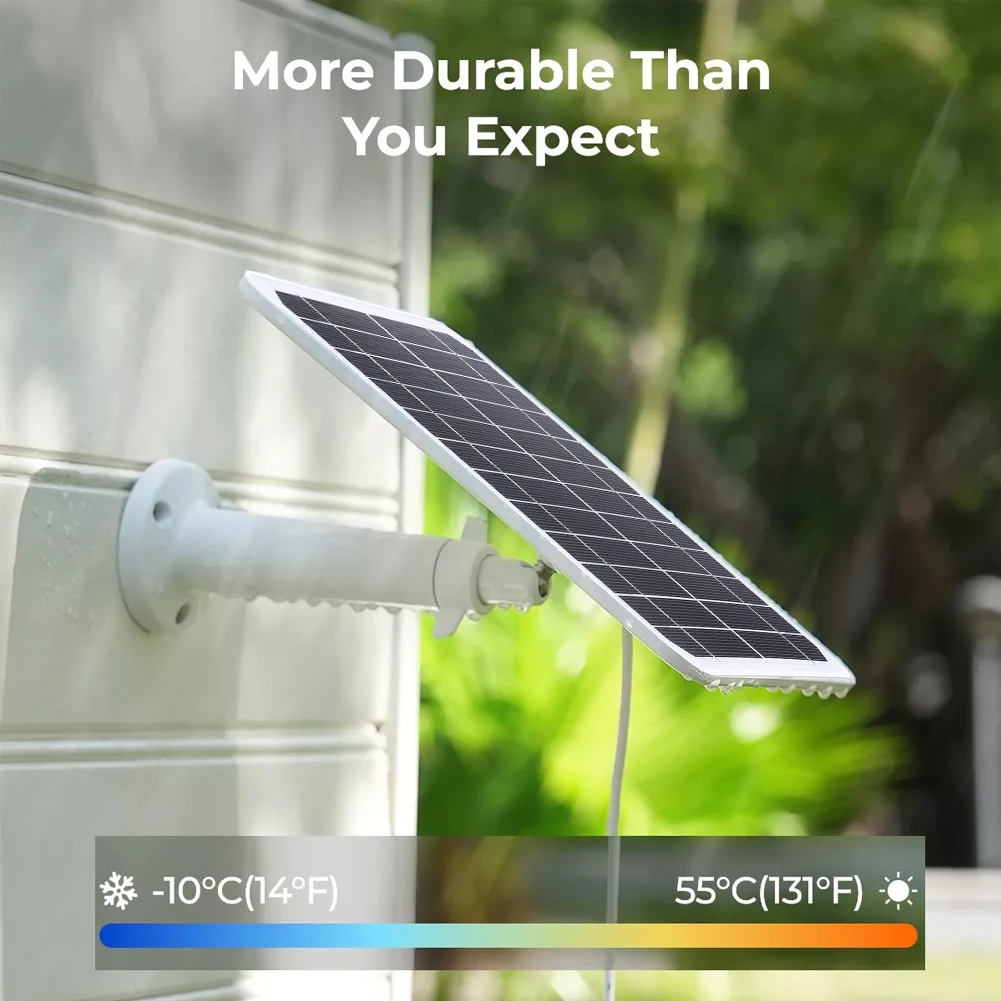 Для камер видеонаблюдения кабель 300 см солнечная панель 5 В 20 Вт домашняя