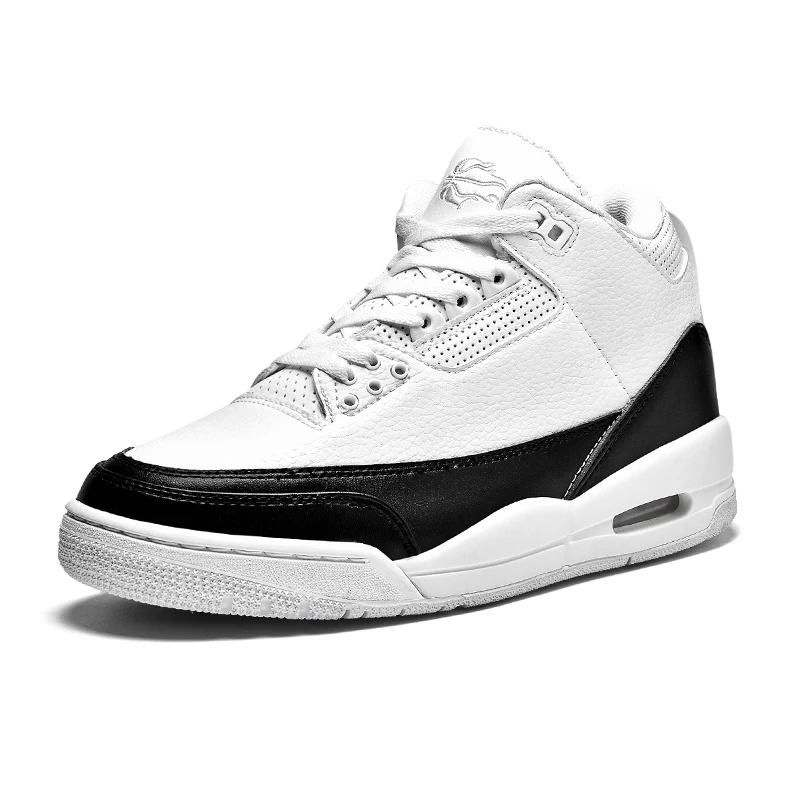 

Men's High Top Fashion Leather Sneakers Trend Hot Sale Comfortable Man Casual Shoes Outdoor Non-slip Breathable Men Shoes 39-46