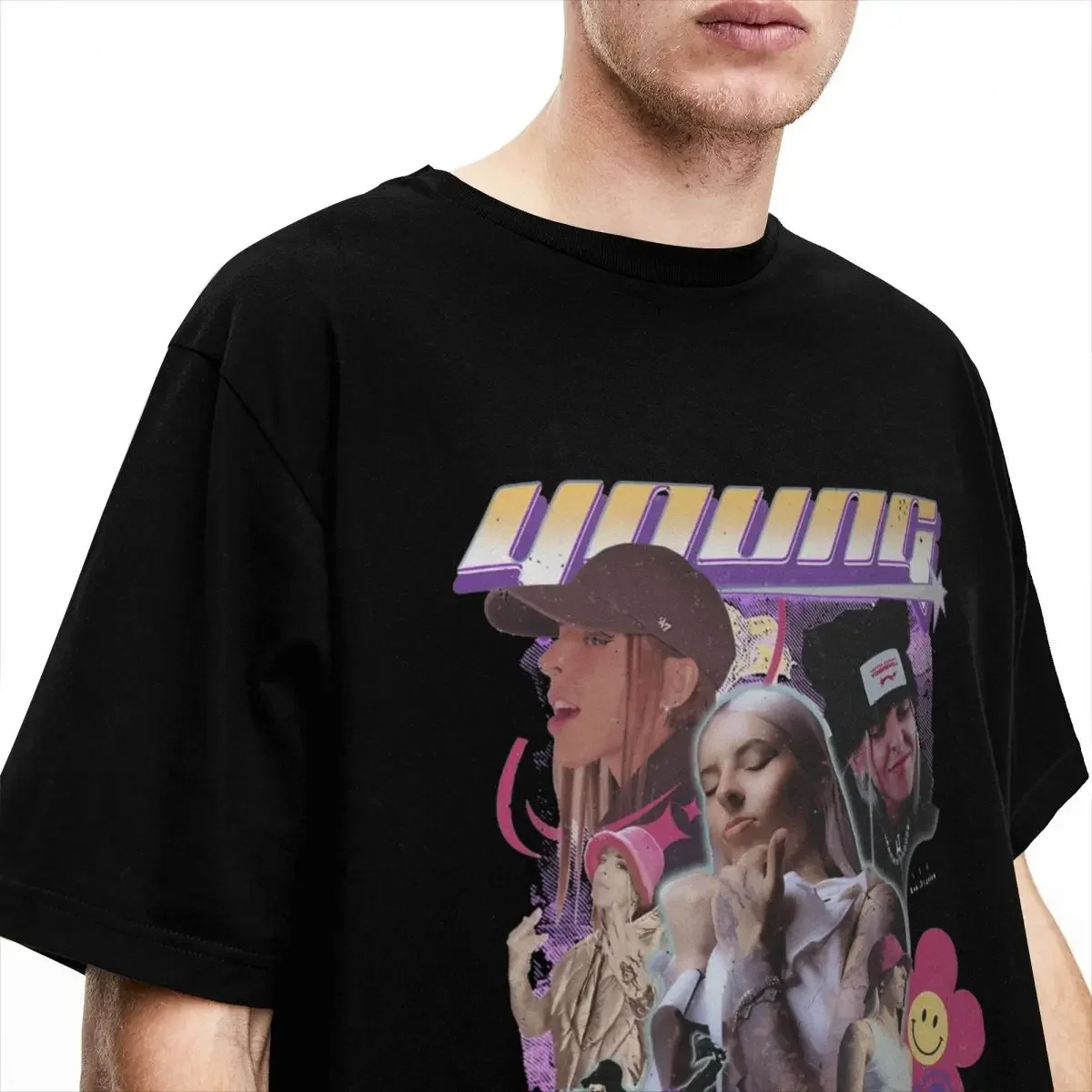 Винтажная Молодежная Футболка Miko Детская футболка Merch для мужчин и женщин