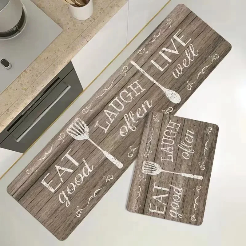 Моющийся Прозрачный Бархатный Напольный Коврик VIKAMA Противоскользящий Мягкий