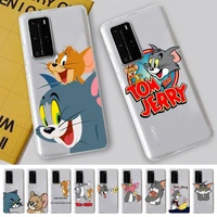 bandai tom and jerry phone case for samsung s20 ultra s30 for redmi 8 for xiaomi note10 for huawei y6 y5 cover