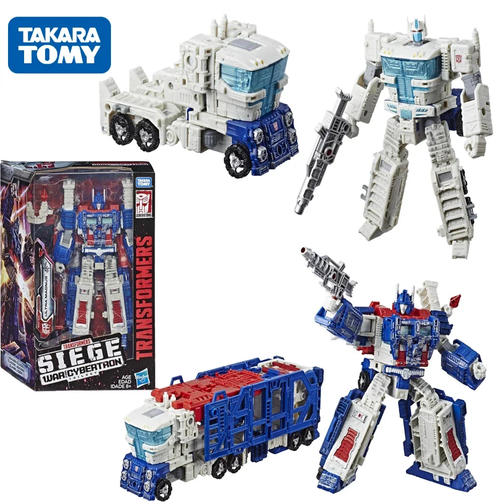 В наличии Takara Tomy Transformers War for Cybertron Siege Leader WFC-S13 Ultra Magnus Фигурка Коллекция Модель