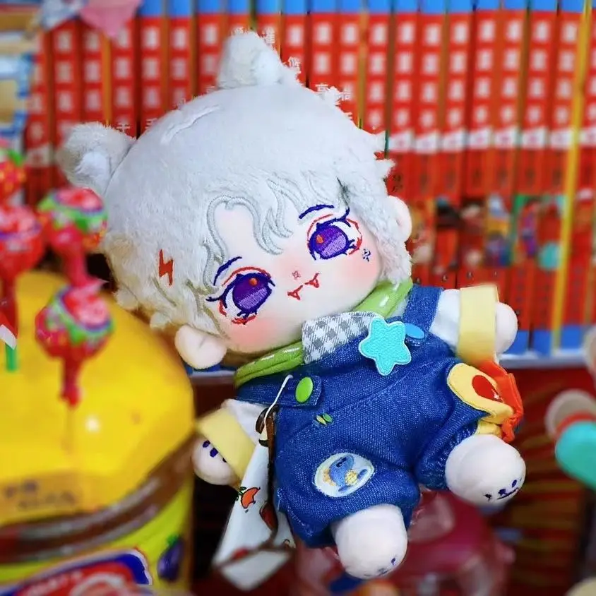 

Anime Kawaii Soft Plush Stuffed Animal Ears Doll Body Toy 20cm Cute No Attribute Plushie Clothes Clothing Cosplay Plushie Gifts