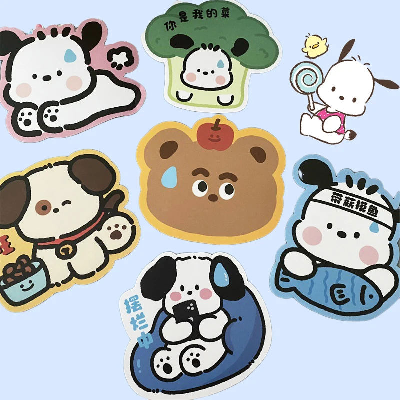

Pochacco Mouse Pad Kawaii Home Office Stylish Delicate Non-Slip Anime Sanrioed Lovely Desk Writing Pad Cute Kids Girls Gift