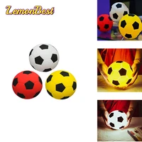 silicone football led night light touch sensor dimmable rechargeable decoration waterproof ball lamp for children baby toy gift