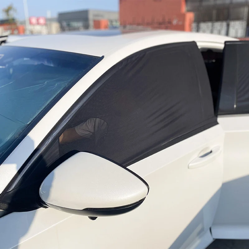 

2/4pcs Car Sun Side Window Shade Curtain Universal Car Accessories Rear Window Cover Mesh UV Protection Sunshade Visor Shield