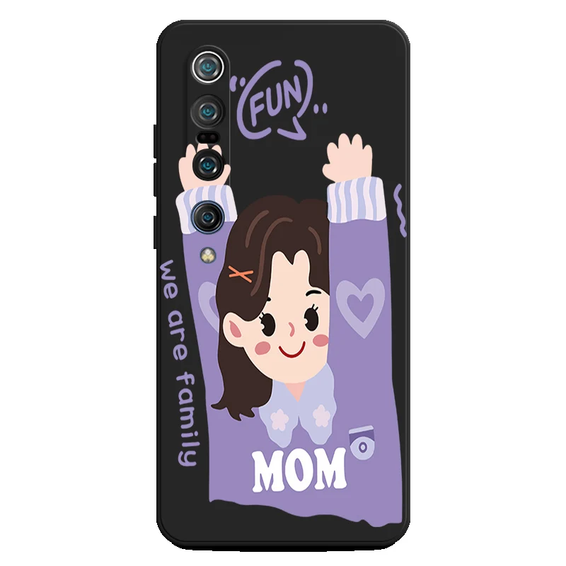 GR41 милый чехол для родителей и детей Xiaomi POCO M6 M7 X7 X6 X3 NFC GT PLUS Pro 5G X2 C75