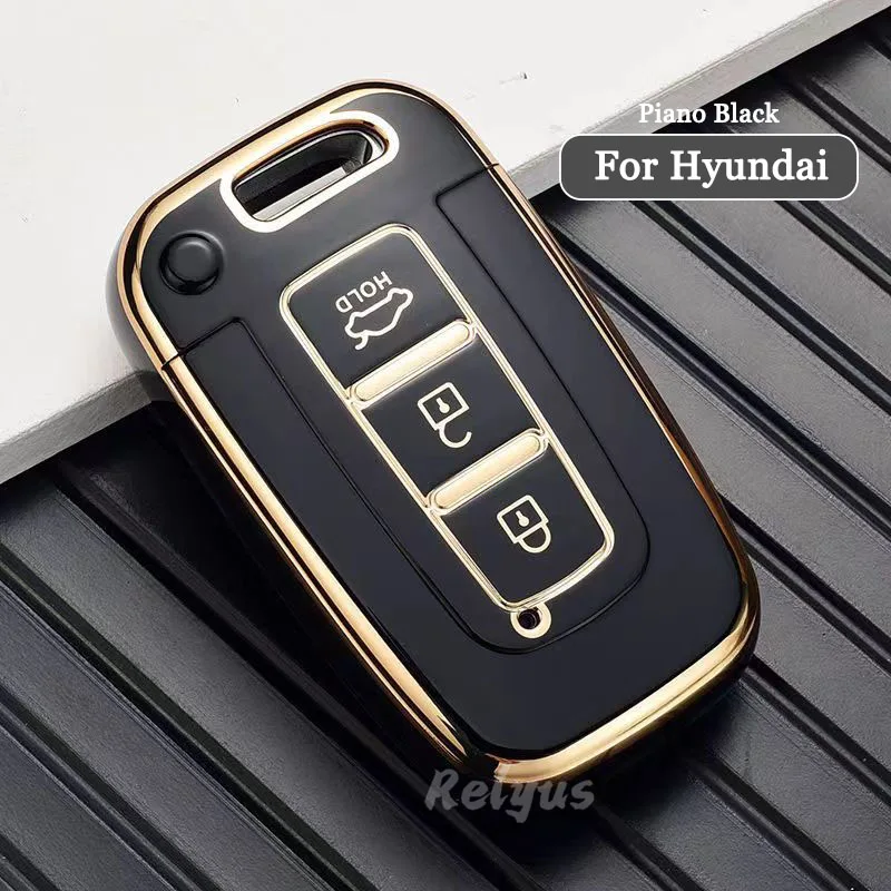 

ТПУ чехол для автомобильного ключа дистанционного управления для Hyundai IX35 Sonata 8 для Kia Forte Rio 3 K2 K3 K5 Sportage без ключа защитный держатель