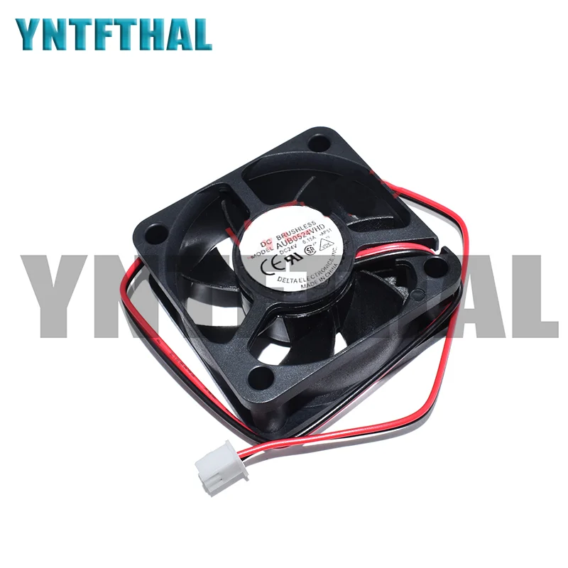 Оригинальный Для AUB0524VHD 5020 DC24V 0.15A два провода 50*50*20 мм инверторный охлаждающий вентилятор