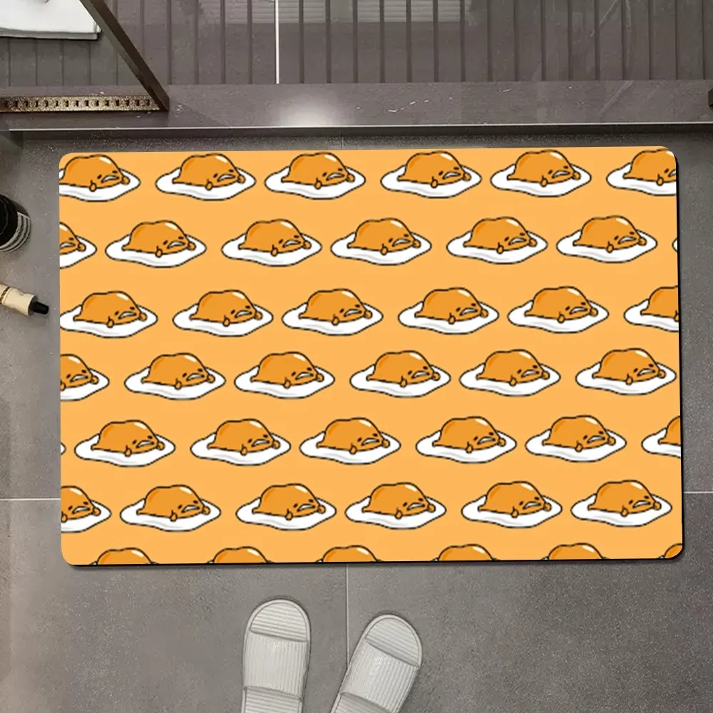 Милый коврик Gudetama противоскользящий для кухни спальни тафтинговый ковер ручной