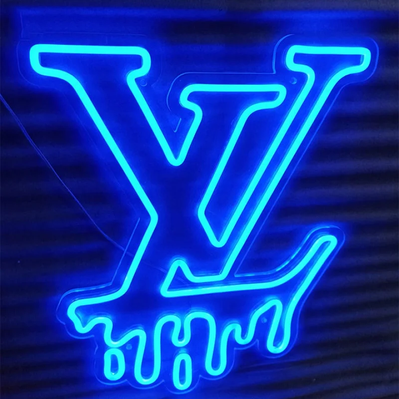 

Custom creative advertising signs decoration led light flex acrylic letters neon sign for sale