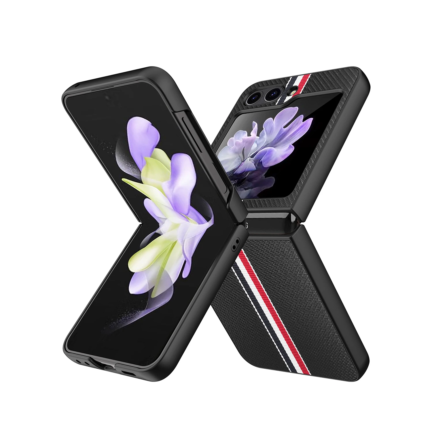 Чехол с защитой от падения для Samsung Galaxy Z Flip 6 5 5G Flip5 Flip6 4 3 Flip3 Flip4 тонкий чехол из