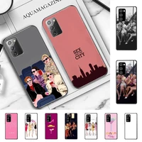 fhnblj sex and the city phone case for redmi 8 9 9a for samsung j5 j6 note9 for huawei nova3e mate20lite cover
