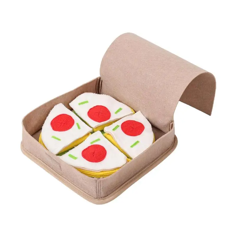 

Foraging Mat Pizza Slice Interactive Dog Digging Toy Dog Food Mat Foodie Dog Toys Dog Enrichment Toys For Cats Rabbits Dogs