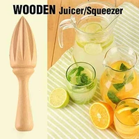 1pc ten angle shape wooden citrus squeezer hand press orange extractor products juice citrus reamers fruit juicer kitchen n8l5