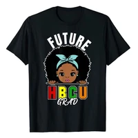 future hbcu grad girl graduation historically black college t shirt black women tee tops short sleeve blouses