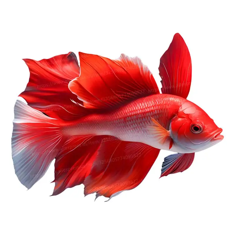 

ПВХ наклейка рыбка Betta Fish