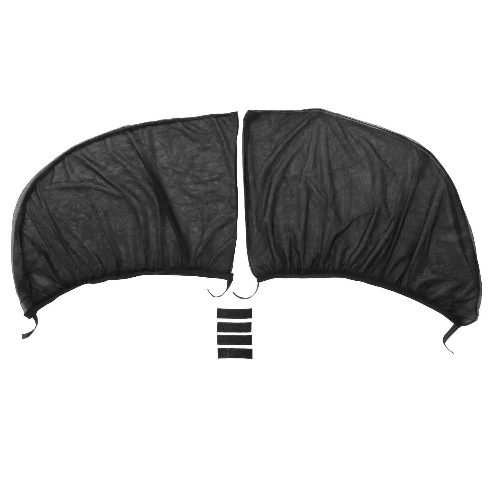 

2Pcs Car Sun Shade UV Protection Anti-Mosquito Car Rear Side Window Mesh ScreensFor Sedan