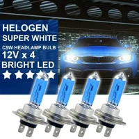 4pcs h7 car auto halogen headlight lamp hod bulb 12v 6000k head light lamp car halogen bulbs accessories