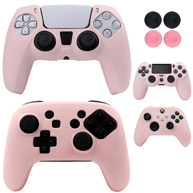 

Силиконовый защитный чехол для геймпада PS4 Slim Pro / PS5/ Xbox One S / Xbox Series S X / Switch Pro