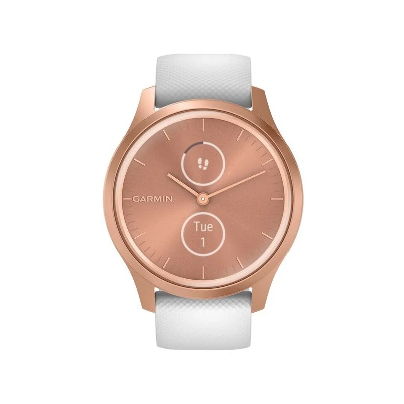Умные часы Garmin Vivomove Style S/E EU Silicone AMOLED 240x240 пульсометр шагомер |