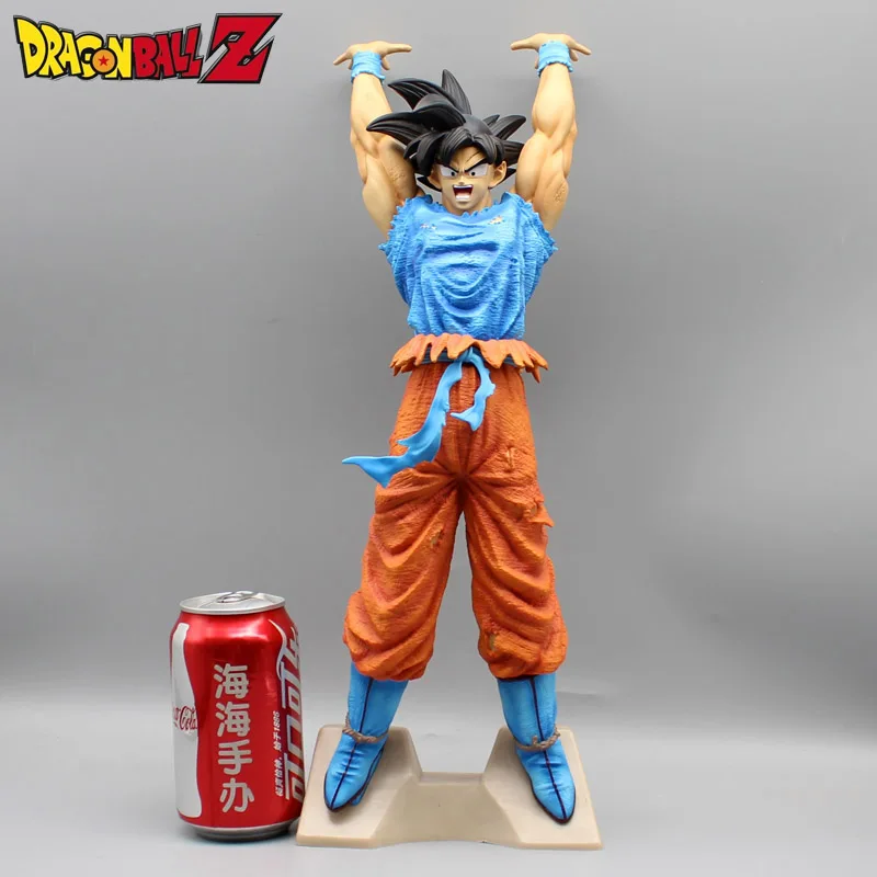 

40cm Dragon Ball Anime Figure GK Son Goku Kakarotto Spirit Bomb 1/6 Statue Pvc Action Figurine Collectible Model Toy Gift