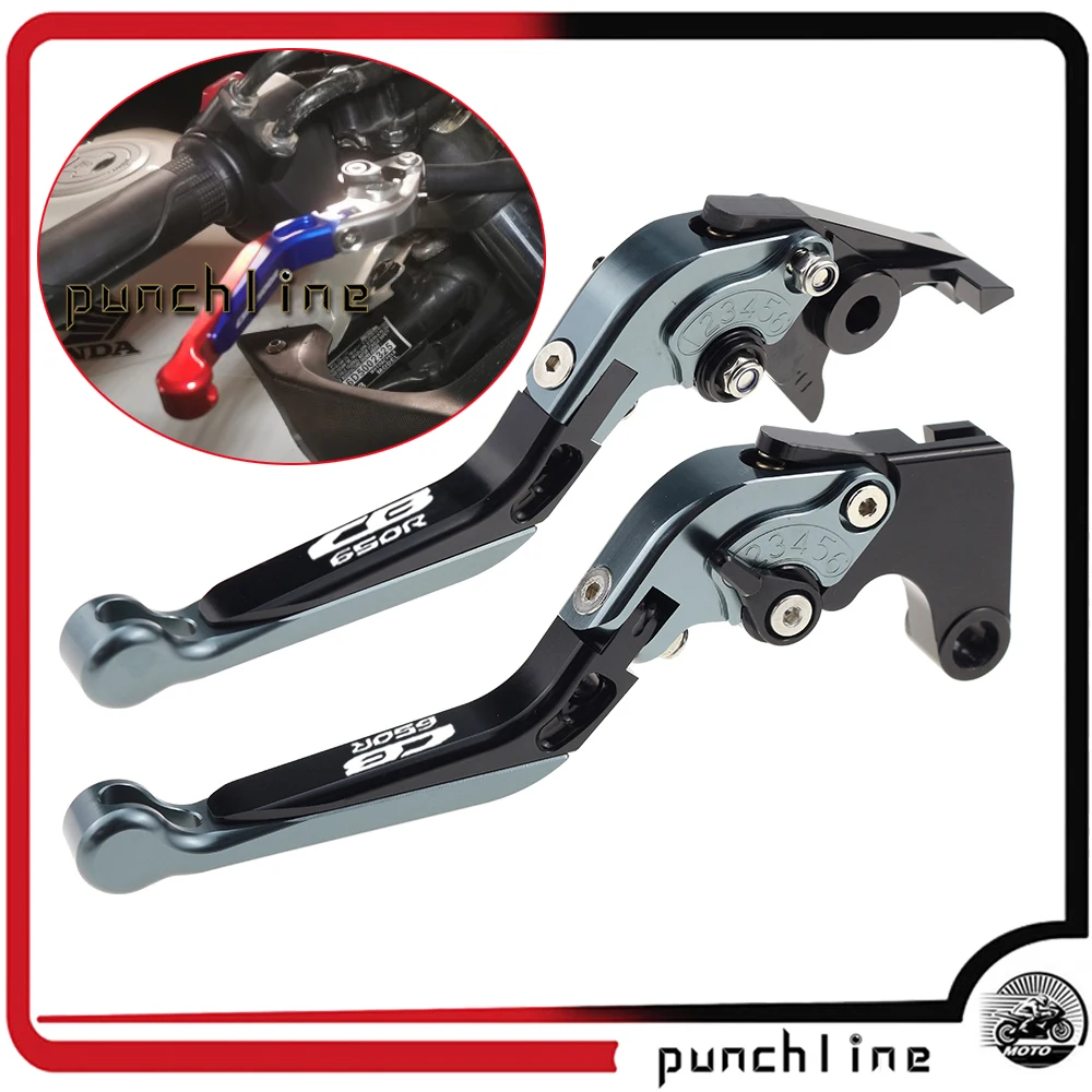 

Fit CB650R 2014-2022 Clutch Levers For CB 650R CB 650 R Folding Extendable Brake Handles