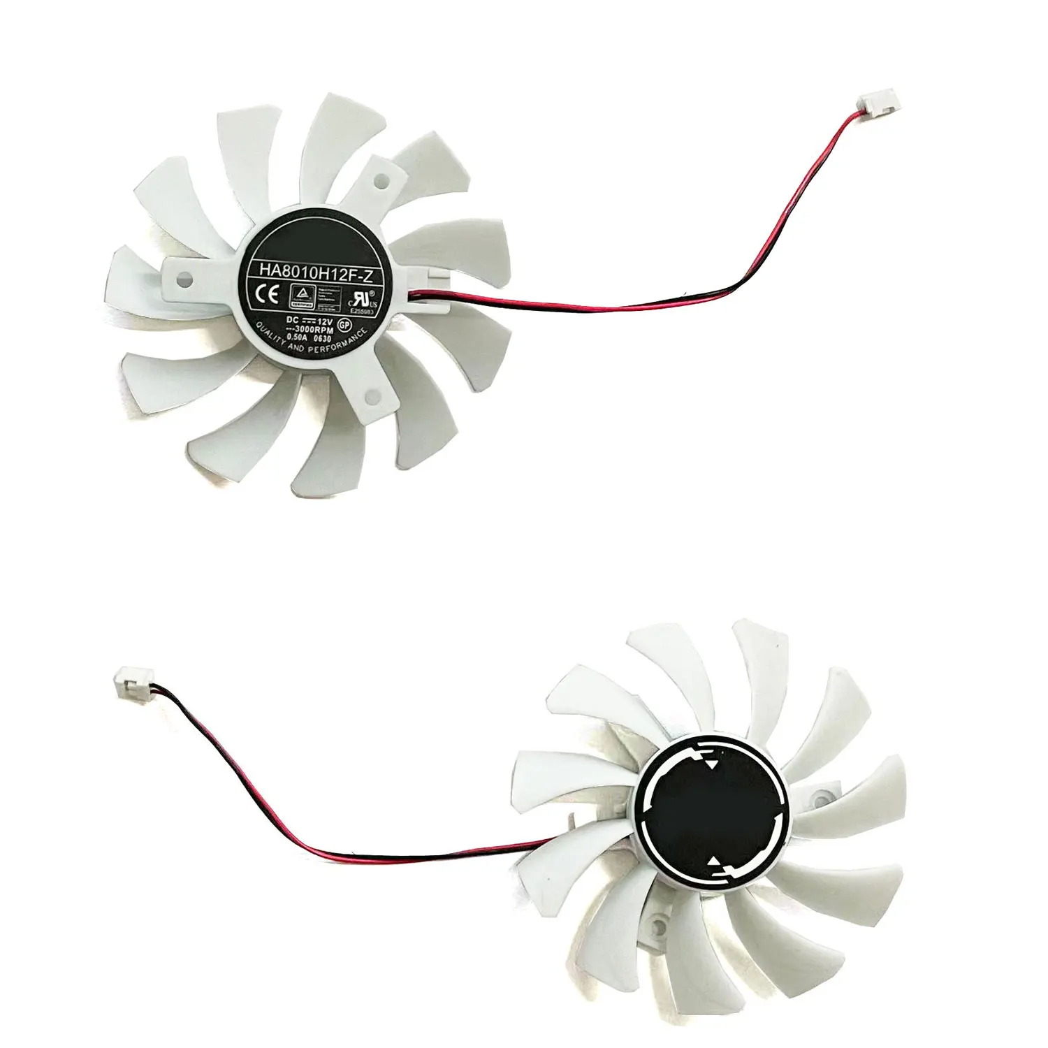 Совершенно новый 75 мм 2 контакта Φ DC 12V 0.5A подходит для видеокарты MSI GeForrce GT 730 N730 N750