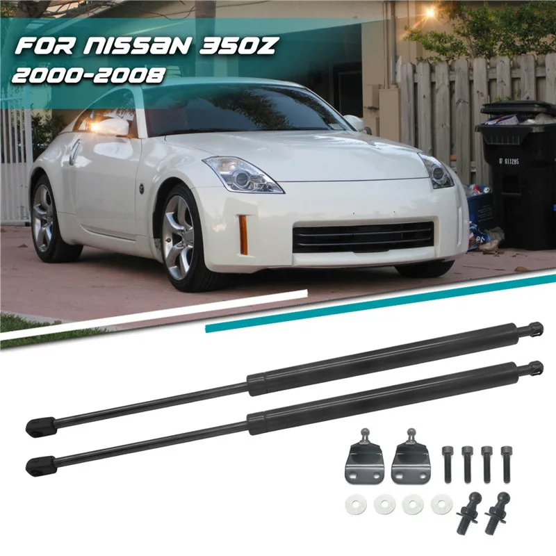 

2Pcs Rear Trunk Gas Rod Lift Supports Struts For Nissan 350Z 35th 2003 2004 2005 2006 2007 2008 2009 Car Replaceable Accessories