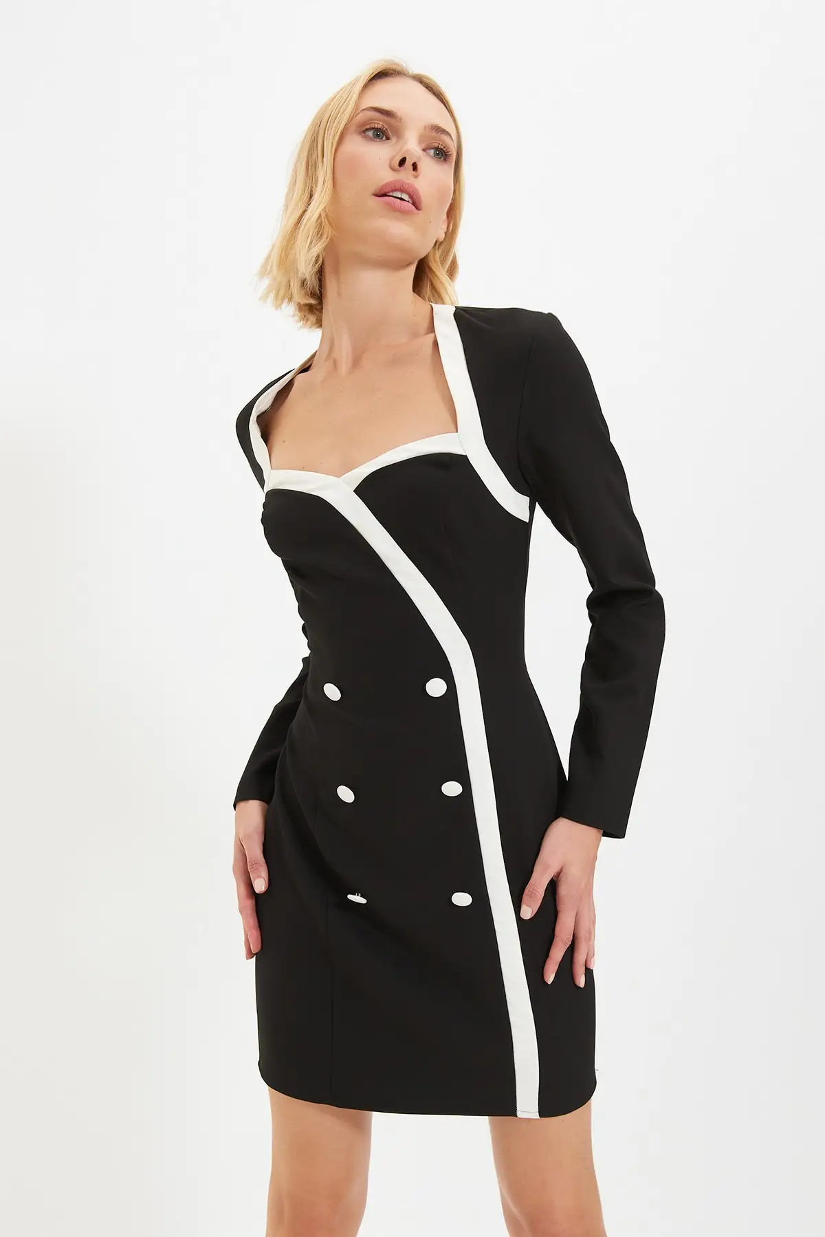 

Trendyol Button Detail Dress TWOAW22EL0808