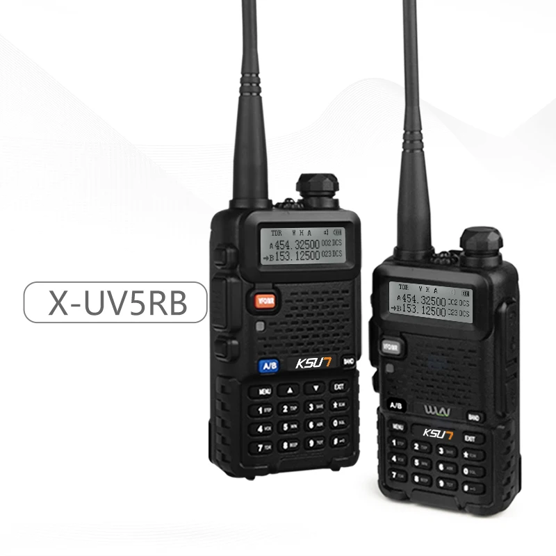 

KSUN Radio Station Transceiver Walkie Talkie 2 Pcs Included Portable Camping Two-Way Radio Telephone Receiver For Home Children