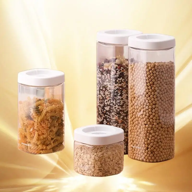 

CHAHUA Plastic Sealed Tank Storage Tank For Miscellaneous Grains And Noodles Sealed Box Kitchen Storage Tank Food Grade Storage