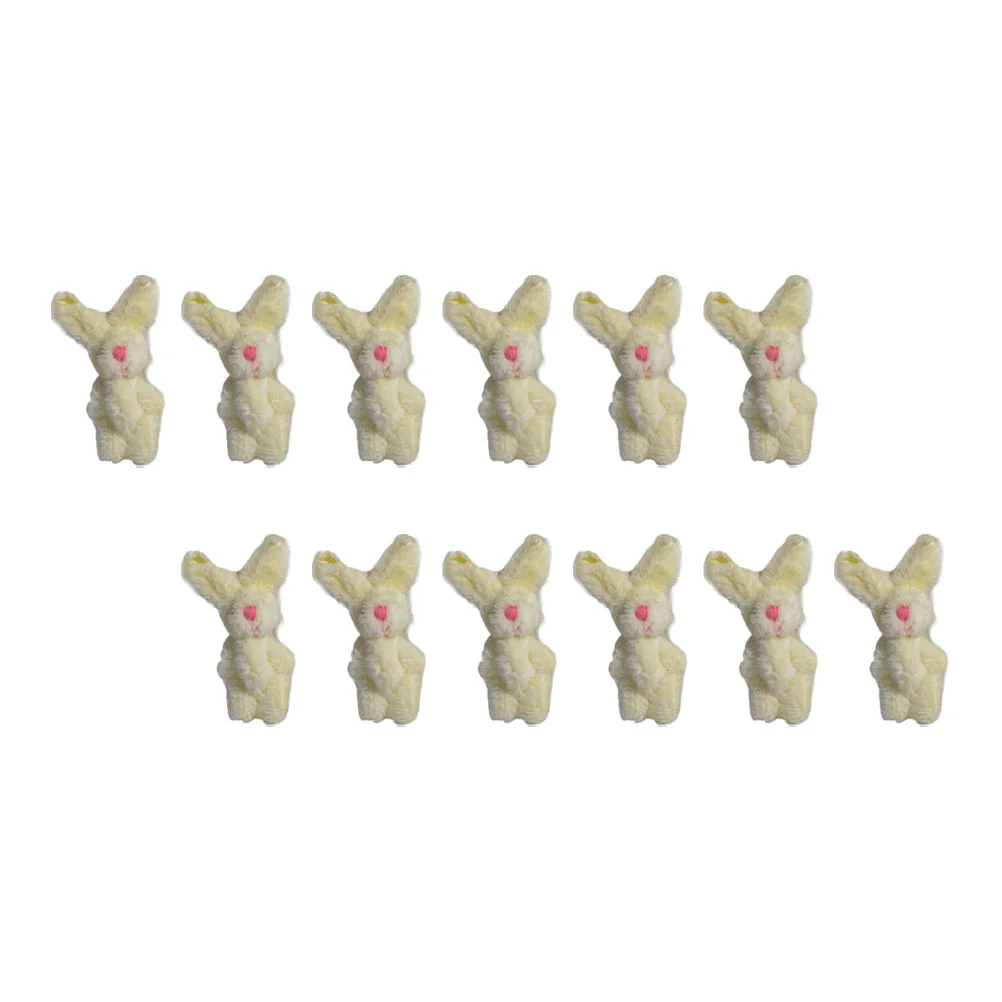 

12 Pcs Key Ornament Key Pendants Key Accessories Decorative Pendant Toys Plush Toy Pendant Decorate