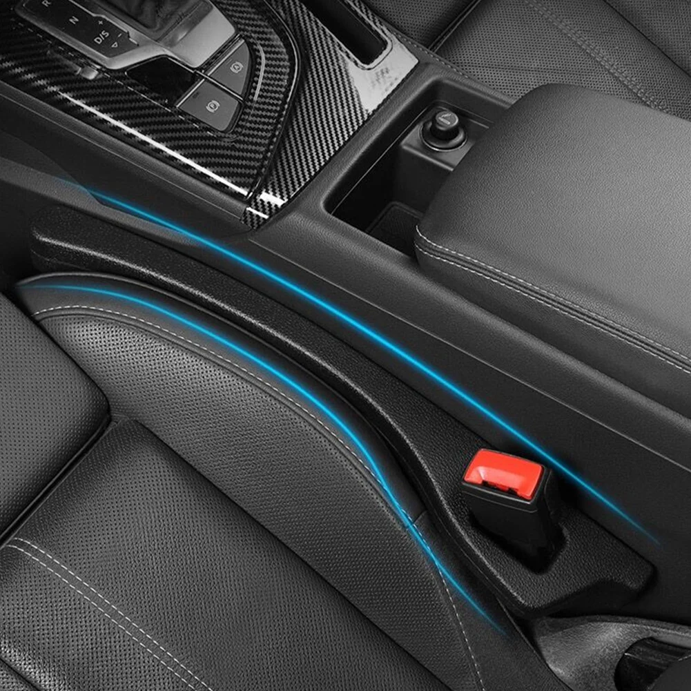

NEW Car Seat Gap Filler Universal Soft Leakproof Padding PU Leather Leak Proof Pads Plug Spacer Car Styling Interior Accessories