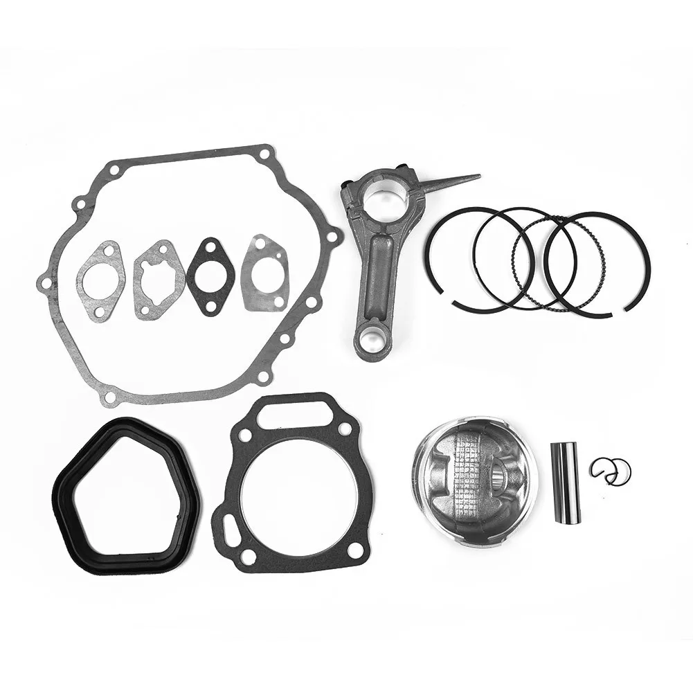 

For Honda GX390 13HP Piston Ring Connecting Rod With Seals Gasket Engine Kit Lawn Mower Parts Garden Tools