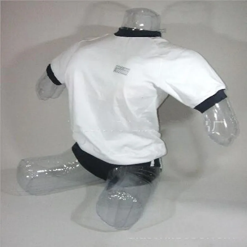 

2022 Pvc 91*57*89cm Inflation Female Mannequin Body Hand Feet Maniqui For Shirt Cloth Swimsuit Panties Transparent Doll D082
