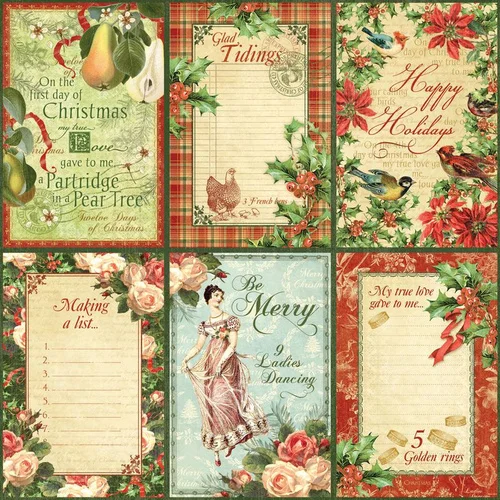 

Ретро рождественские наклейки TIAMECH