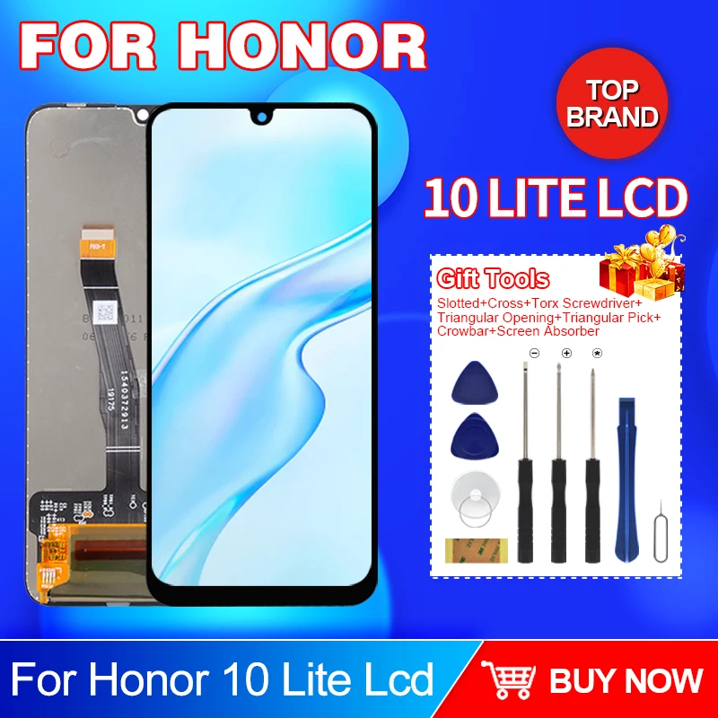 Горячая Распродажа для Huawei Honor 10 Lite ЖК сенсорный экран дигитайзер фотография в