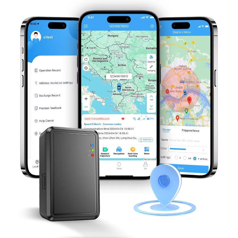 Фото ZOOBII P8-W Mini 4g режим энергосбережения GPS трекер беспроводное устройство портативный GPS трекер с сильным магнитом №1