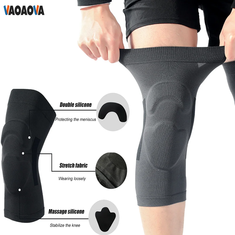 

1 Pair Compression Knee Brace Sleeve Men Women, Kneepads for Working Out Running Weightlifting Arthritis Joint Pain Relief ACL