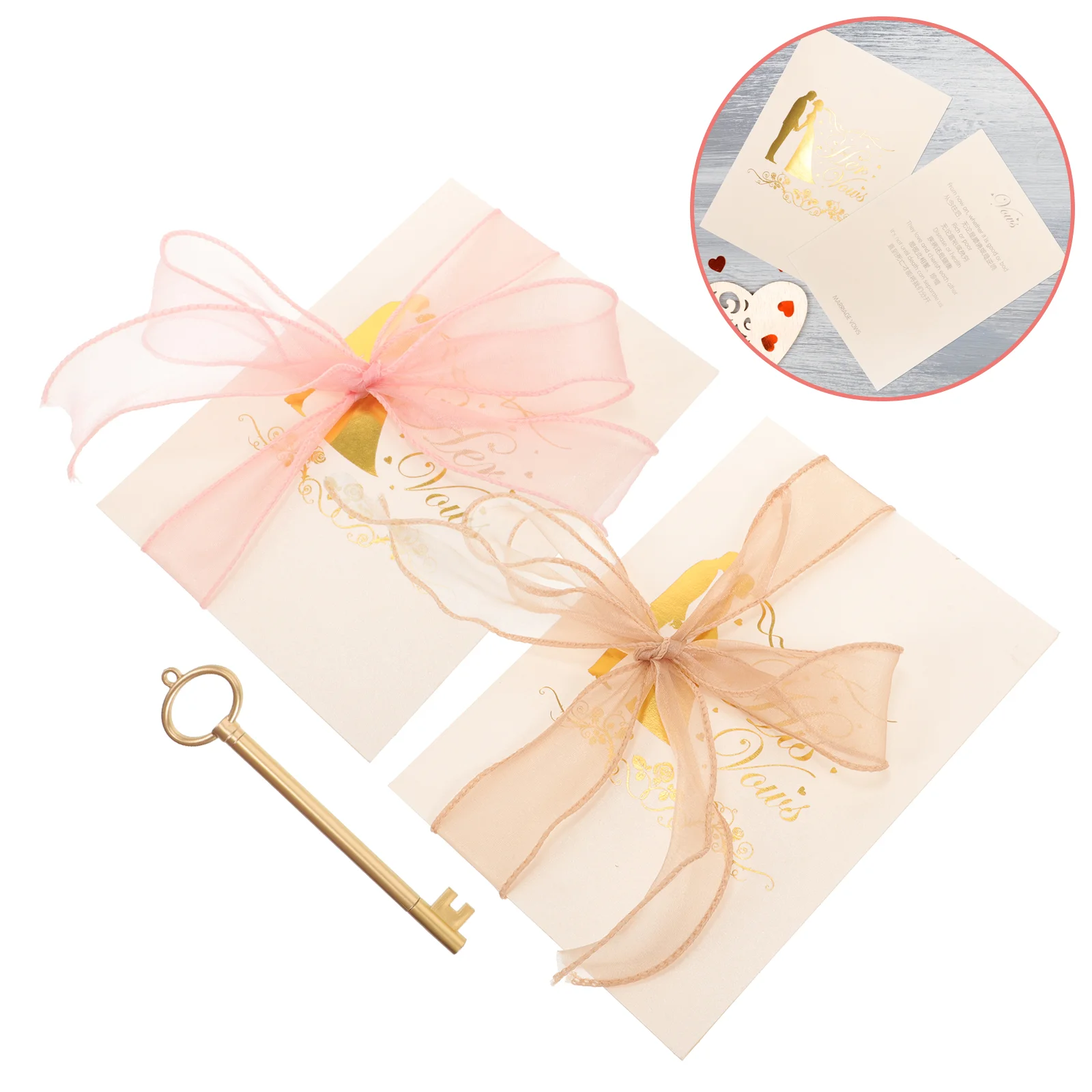 2 шт. свадебные торты открытки ленты броши книга вечеринка сувениры подарок на