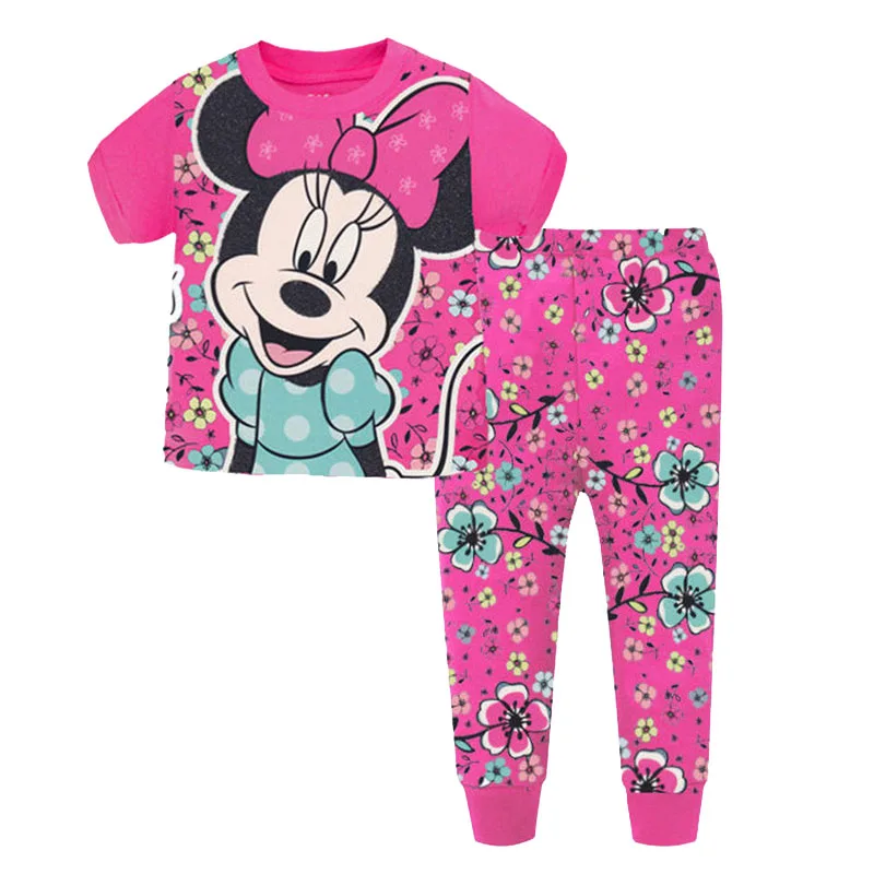 

Girls Cartoon Children's Home Clothes Set Kids Clothes Girls Ropa De Baby Disney Baby Girl Clothes Toddler Girl Pajamas