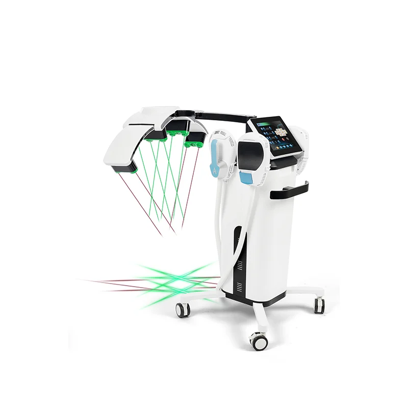 Фото 10D EMSLIM Fat Burning Ems Muscle Building Green Light Weight Loss Machine 10D Maxlipo Therapy Master Weight Loss Body Machine №4